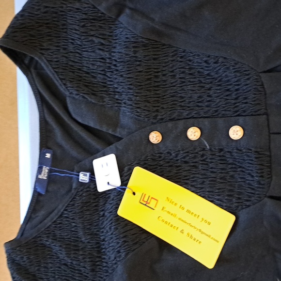 FSsimier fairy blk top M/ BUNDLE ONLY 2or more items - Picture 2 of 8